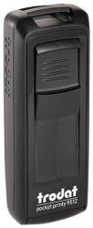 TRODAT Bélyegző TRODAT Pocket Printy 9512 zseb fekete ház fekete párna (9512F/F) - papir-bolt