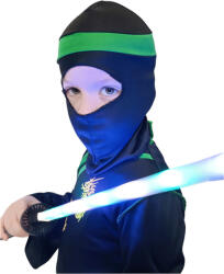  Ninja jelmez szett, fénykarddal L-es méret 6-8 év