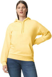 Gildan softstyle GISF500 uniszex kapucnis pulóver, Yellow Haze-3XL