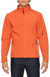 Gildan hammer GISS800 uniszex softshell dzseki, Orange-S