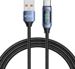 Tech-protect Ultraboost Led Type-c Cable 66w/6a 200cm Blue (5906203690688)