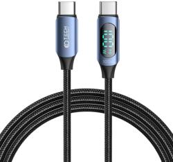 Tech-protect Ultraboost Led Type-c Cable Pd100w/5a 200cm Blue (5906203690664)