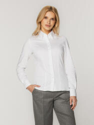 Willsoor Női fehér ing puha kötött anyagból 16104