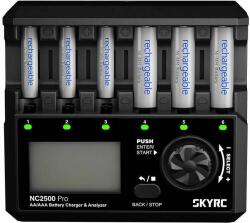 SkyRC NC2500 Pro AA / AAA töltő - atibike