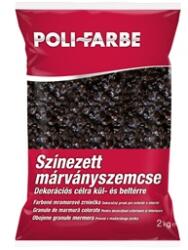 POLI FARBE Poli-farbe márványszemcse csokibarna 1, 5-2 mm 2kg (1060108020)