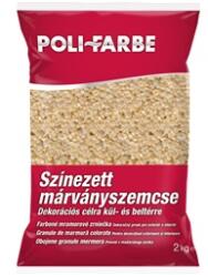 POLI FARBE Poli-farbe márványszemcse vajsárga 1, 0-1, 5 mm 2kg (1060108016)