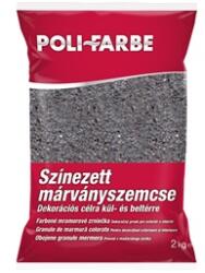 POLI FARBE Poli-farbe márványszemcse sötétszürke 0, 5-1, 0 mm 2kg (1060108014)