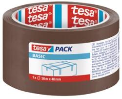 TESA TAPE Tesa 58573 Basic Csomagolószalag, barna cimkézett 50m/48mm (58573-00000-01)