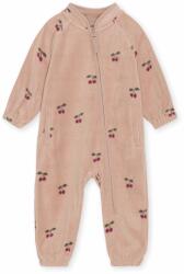 Konges Sløjd Salopeta din fleece pentru copii - CHERRY BLUSH - Konges Sløjd