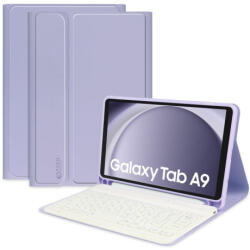 Tech-Protect SC Pen husa cu tastatura pentru Samsung Galaxy Tab A9 8.7'', violet