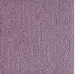 Ambiente AMB. 14007905 Elegance Pale Lilac dombornyomott papírszalvéta 40x40cm, 15db-os (8712159117219)
