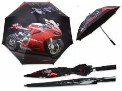 Hanipol H. C. 021-6640 Esernyő, hossz: 93 cm, dia: 120 cm, Ducati Corse és Kawasaki Ninja (59o758oo85289)