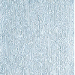 Ambiente AMB. 13306921 Elegance pearl blue dombornyomott papírszalvéta 33x33cm, 15db-os (87121591o5445)