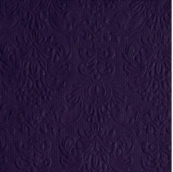 Ambiente AMB. 12507908 Elegance Violet dombornyomott papírszalvéta 25x25cm, 15db-os (8712159128161)