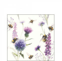 Ambiente AMB. 12517500 Bumblebees in the Meadow papírszalvéta 25x25cm, 20db-os (8712159187618)