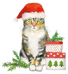 PPD PPD. C3333781 Christmas Kitty papírszalvéta 33x33cm, 20db-os (4o21766262736)