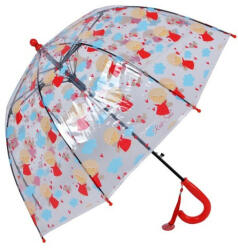 Clayre & Eef CLEEF. JZCUM0006R Gyermek esernyő 63x50cm, átlátszó, angyalkás (871745991225o)