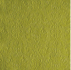 Ambiente AMB. 14004932 Elegance green dombornyomott papírszalvéta 40x40cm, 15db-os (8712159o98358)