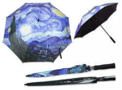 Hanipol H. C. 021-6622 Esernyő, Hossz: 93 cm, dia: 120 cm, Van Gogh: Csillagos Éj (59o758oo85272)