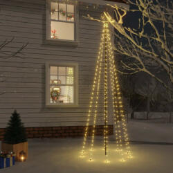 vidaXL meleg fehér fényű karácsonyfa tüskével 310 LED-del 300 cm (343554)