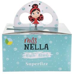 Miss Nella Pachet 3 bile efervescente de baie pentru copii, Miss Nella Superfizz, hipoalergenice si fara parfum, sigure si distractive