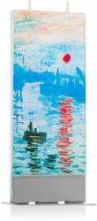 FLATYZ Fine Art Claude Monet Rising Sun gyertya 6x15 cm