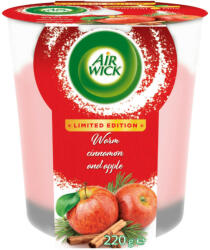 Air Wick Meleg fahéj és alma illatgyertya 220 g