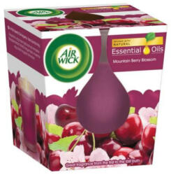 Air Wick Essential Oils illatgyertya erdei gyümölcs virág 105 g