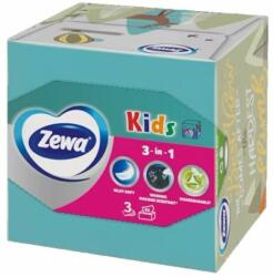 Zewa Papírzsebkendő ZEWA Kids 3 rétegű 60 darabos dobozos (6287) - robbitairodaszer