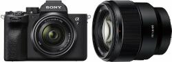 Sony Alpha A7 IV FE 28-70mm f/3.5-5.6 OSS + 85mm f/1.8 Digitális fényképezőgép