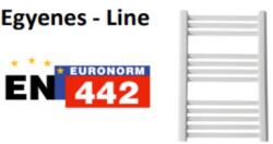 Inpipe Bagno Line 400x1200 mm egyenes, fehér törölközőszárító radiátor