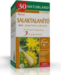 Naturland salaktalanító plusz teakeverék filteres 20x1, 75g 35 g - netbio