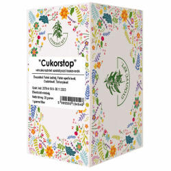 Gyógyfű Cukorstop Teakeverék Filteres 20 filter