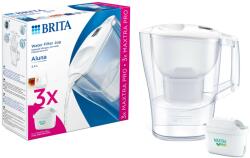 BRITA BR1053054 Aluna vízszűrő kancsó, fehér, 3 db Maxtra Pro Pure Performance szűrőbetéttel
