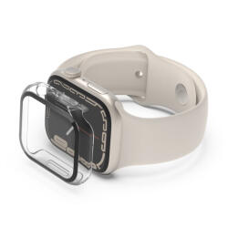 Belkin ScreenForce 2in1 Apple Watch Series 4/5/6/6/SE/7/8/9, 40/41mm, átlátszó (OVG003zzCL)