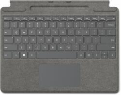 Microsoft Surface Pro Signature Keyboard Platina Cover port QWERTY Angol (8XB-00067) (8XB-00067)