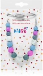  KidPro Silicone Necklace rágókagyöngyök Grey Mix
