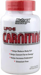 Nutrex Lipo 6 Carnitine 120 liquid caps - suplimente-sport
