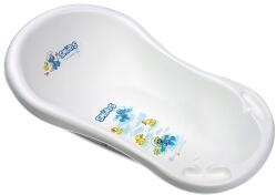 Lorelli Бебешка вана с оттичане Lorelli - The Smurfs, 84 cm, бяла (10131142401)