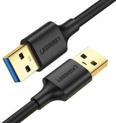 UGREEN USB 3.0 A-A kábel, 3m (fekete) (90576)