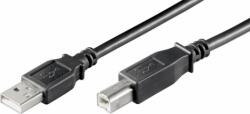 Goobay 68901 USB-A apa - USB-B apa 2.0 Adatkábel - Fekete (3m) (68901)