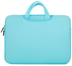 Geanta universala laptop 15.6 inch rezistenta la stropire din neopren, Light Blue (9145576261309)