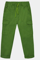 Benetton Pantaloni din material 4HK2CF01V Verde Straight Fit