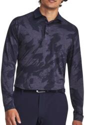 Under Armour UA Playoff Jacquard LS Polo-BLU Hosszú ujjú póló 1379727-410 Méret M 1379727-410