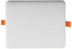 Kanlux 29599 AREL LED DL 25W-WW beltéri szögletes süllyesztett mélysugárzó fehér színben, 2260lm, 25W teljesítmény, 15000h élettartammal, IP65/20 védettség, 220-240V, 3000K ( Kanlux 29599 ) (29599)