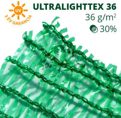 Sun-Life Árnyékoló háló, belátásgátló ULTRALIGHTTEX36 3 m x 50 m zöld (28482) - koi-farm