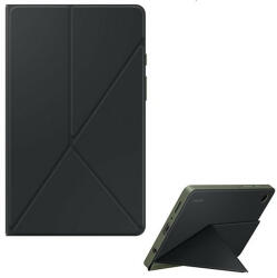 Samsung Tab A9 (8.7) SM-X110 / X115, mappa tok, mágneses, Origami Smart Case, Samsung Book Cover, fekete, gyári - tok-shop