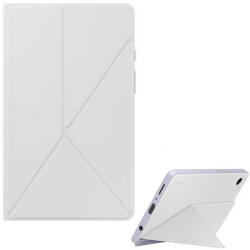 Samsung Tab A9 (8.7) SM-X110 / X115, mappa tok, mágneses, Origami Smart Case, Samsung Book Cover, fehér, gyári - tok-shop