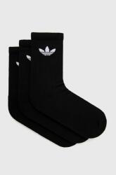 adidas Originals zokni (3 pár) HC9547 fekete - fekete XS
