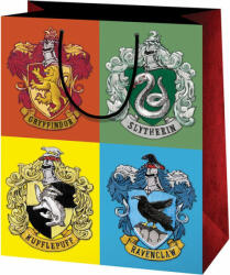 Cardex Harry Potter Roxforti címerek közepes ajándéktáska 23 x 18cm